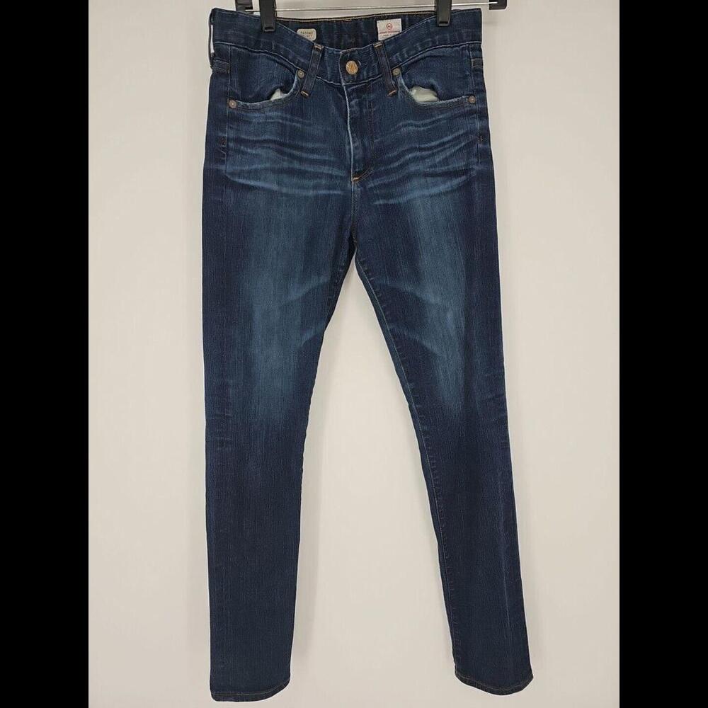 Adriano Goldschmied Womens Farrah Skinny Jean 28R Blue Ankle Ankle